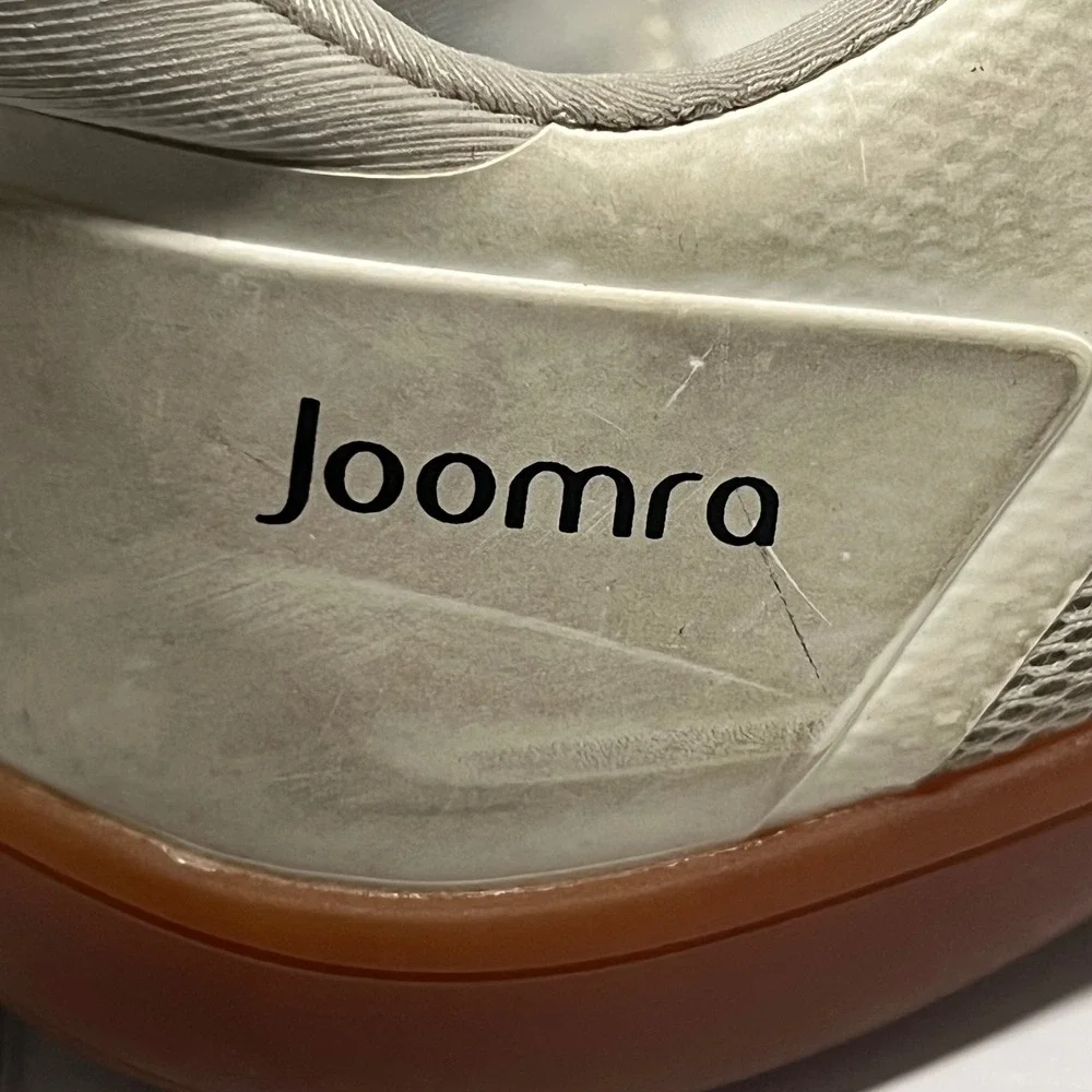Joomra Minimalist Barefoot Shoes Womens 40 Gray Cream Zero Drop Wide Toe Box